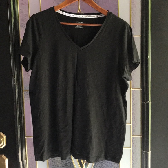 Hue - Black Tee Shirt - Picture 3 of 6